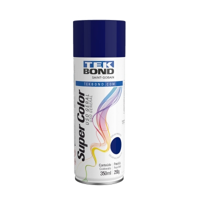 Spray Uso Geral 350ml Azul Escuro Tekbond