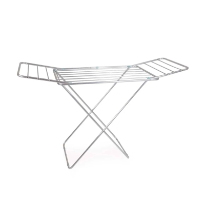 Varal Chao C/Abas Aluminio 56cm X 1,53mt X 91cm Mor