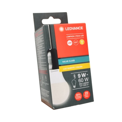 Lampada Led 9w A60 3000k Ledvance Osram