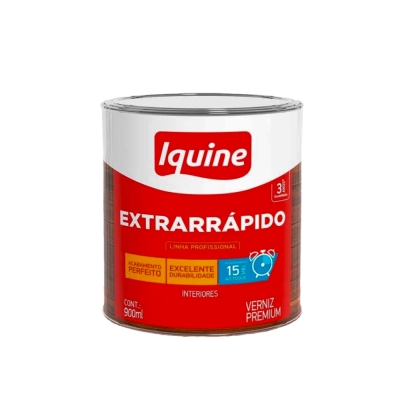 Verniz Extrarrapido 900ML Nogueira Iquine