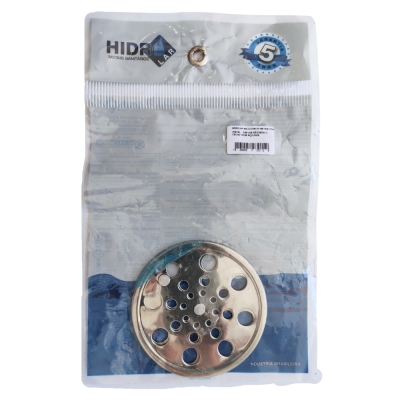 Grelha Inox Redonda Rotativa 10cm Instal Hidro Lar