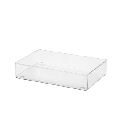 Organizador Gaveta 24cm X 16cm X 5cm 1,5lt Cristal Arthi