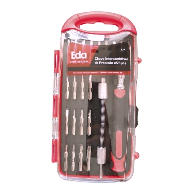 Chave Precisao Kit 23pcs C/Haste Eda