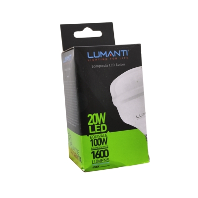 Lampada Led Alta Potencia 20w 6500k Lumanti