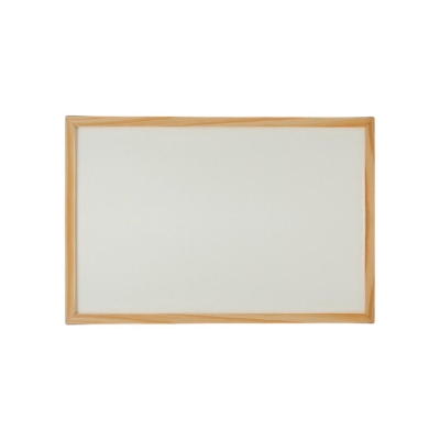Quadro Branco/Madeira 60cm X 90cm Pratefix