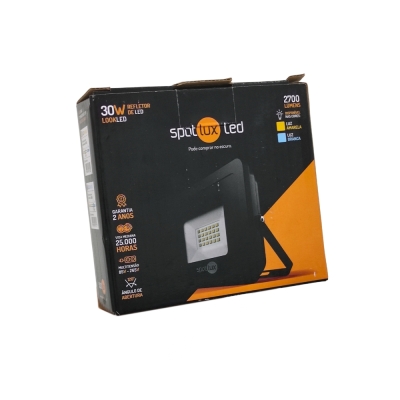 Refletor Led 30w 3000k Spotlux