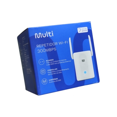 Repetidor Wi-Fi 300mbps Mini (Re059) Multilaser