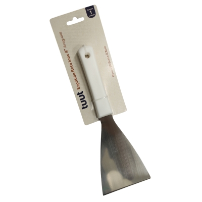 Espatula Culinaria Reta Inox 4