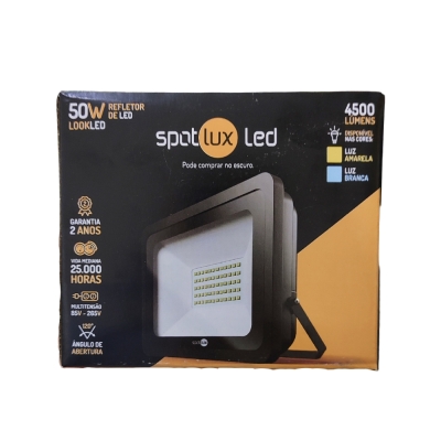 Refletor Led 50w 6000k Spotlux