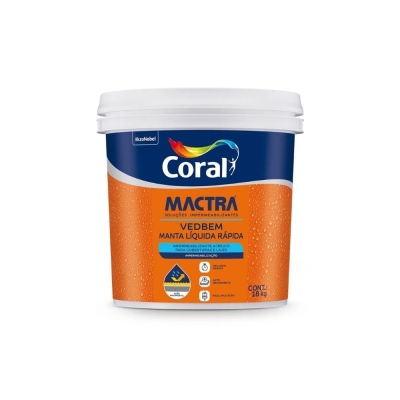 Manta Liquida 18kg Branco Mactra Coral