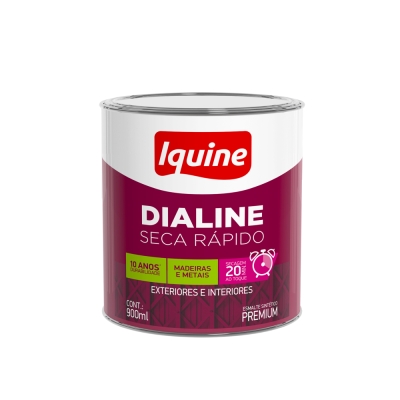 Dialine Esmalte 900ML Marrom Conhaque