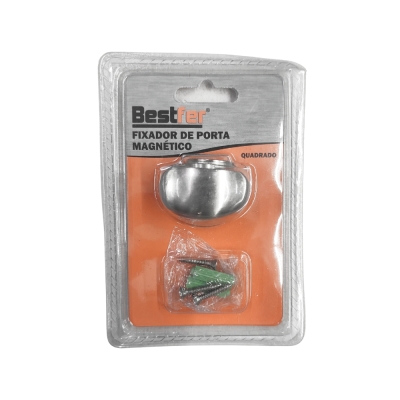 Prendedor Porta Magnetico Quadrado Inox Bestfer