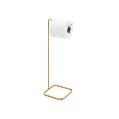 Suporte Papel Higienico Chao Piatina Gold Fosco Arthi