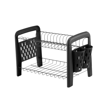 Escorredor Loucas Smart Desmontavel Preto Arthi