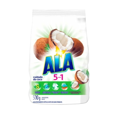 Sabão Pó 400gr Cuidado do Coco Ala