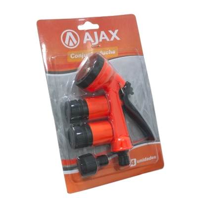 Kit Mangueira Jardim 4 pçs (A01017) Ajax