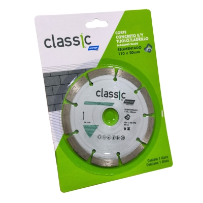Disco Corte Diamantado Segmentado 110mm Classic Norton