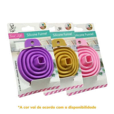 Funil Silicone Retratil Pari Import