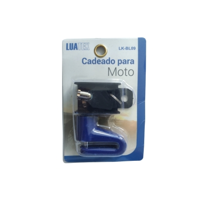 Cadeado Moto Trava Disco Freio (Lk-Bl09) Luatek