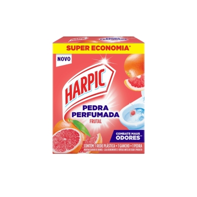 Pastilha Sanitario 20gr Frutal Harpic Plus