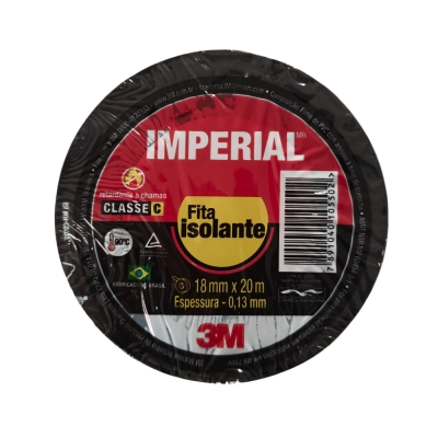 Fita Isolante 20mt Imperial 3m