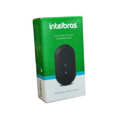 Controle Remoto Portao 433mhz Xac 4000 Preto Intelbras