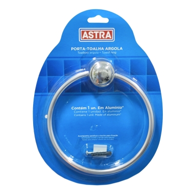 Porta Toalha Argola Kbm Astra