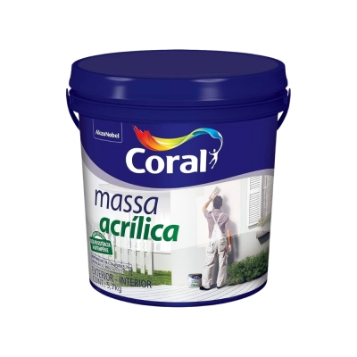Massa Acrilica Galao 5,7kg Coral