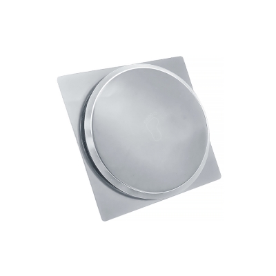Ralo Inteligente Click Inox Quadrado 10cm Flvx Hidro