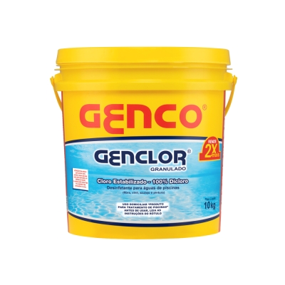 Cloro Piscina 10kg Genclor Genco