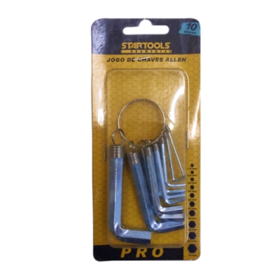 Chave Allen Jg 10 Pçs Startools