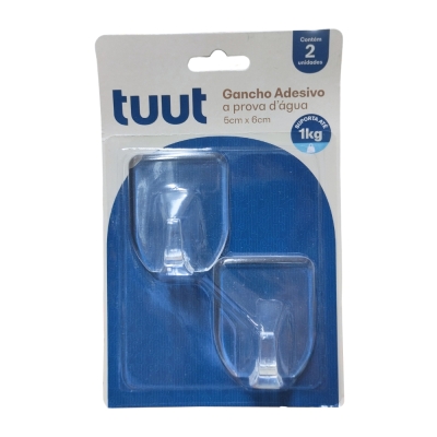 Gancho Adesivo 2pçs Prova D'agua Tuut