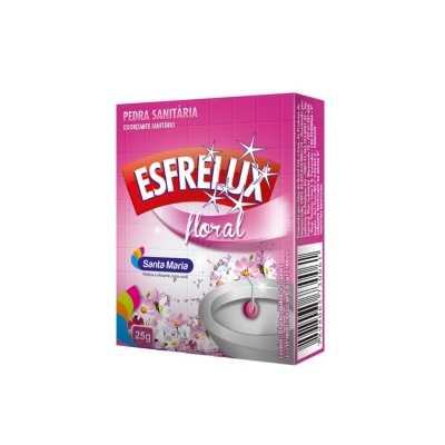 Pedra Sanitaria 25gr Floral Esfrelux