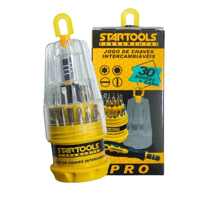 Chave Precisao Kit 30 Pontas Startools