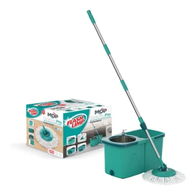 Mop Giratorio Pro 9lt 2aguas Flash Limp