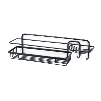 Suporte Shampoo/Sabonete Parede Black (2516) Arthi