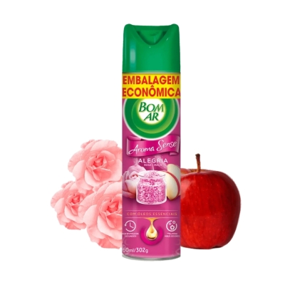 Bom Ar Air Wick 360ml Alegria