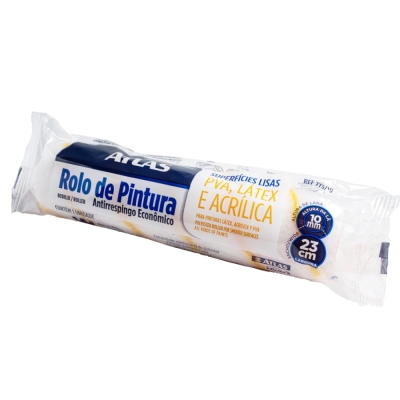 Rolo Antirrespingo 23cm Economico Atlas