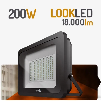 Refletor Led 200w 6000k Spotlux