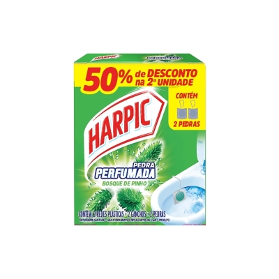 Pastilha Sanitario 20gr 2und Pinho Harpic Plus
