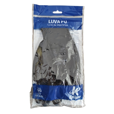 Luva Pu Tam G Preta Kalipso