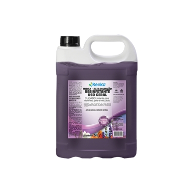 Desinfetante Alta Diluicao 5lt Lavanda Campestre (1:200) Renko