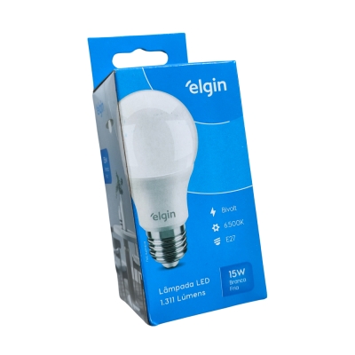 Lampada Led 15w A60 6500k Elgin