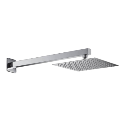 Chuveiro Articulado Quadrado 25cm Inox Flvx Hidro