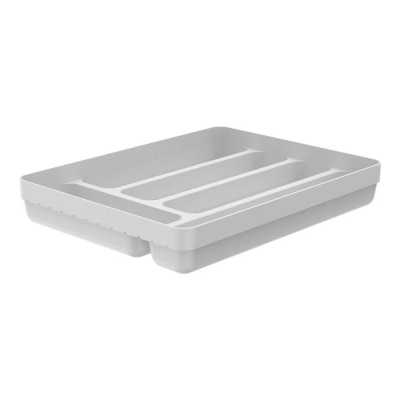 Organizador Talheres Logic Branco Ou