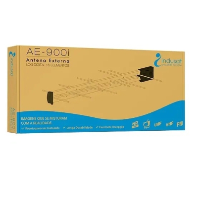 Antena Externa 16 Elementos Completo (Ae-900i) Indusat