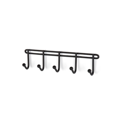 Suporte Utensilios Multiuso 5 Ganchos Black Arthi