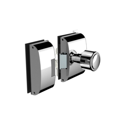 Fechadura Vidro Eletrica 12v Vidro/Vidro Inox Soprano