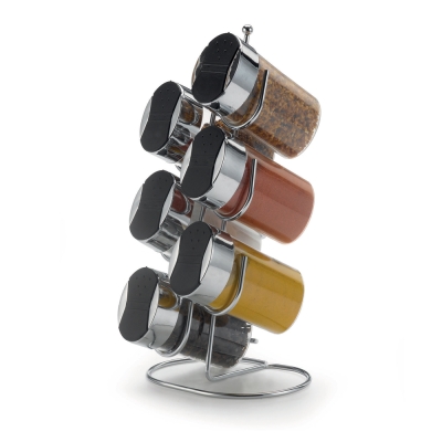 Porta Condimentos Vidro 6pçs Suporte Bancada Arthi