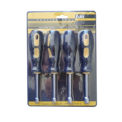 Chave Canhao Kit 4pcs Eda